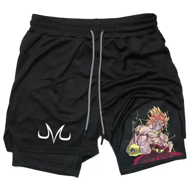 Fitness Studio Anime Shorts Men